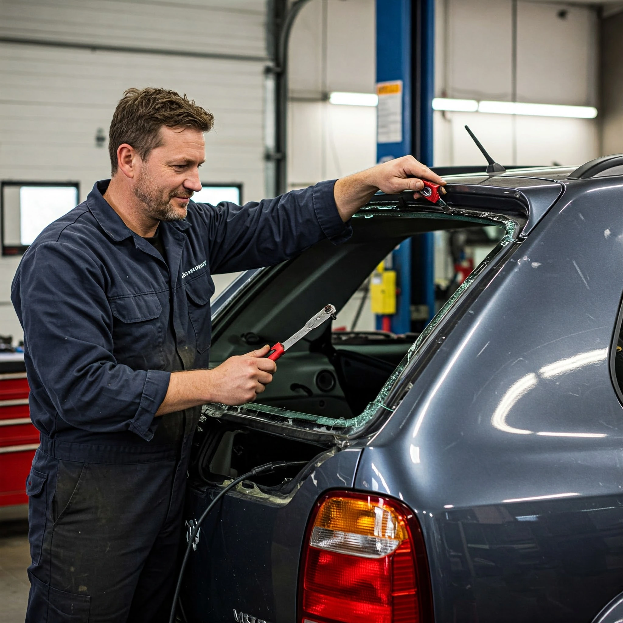 Door glass and quarter glass installation for vehicles in UAE