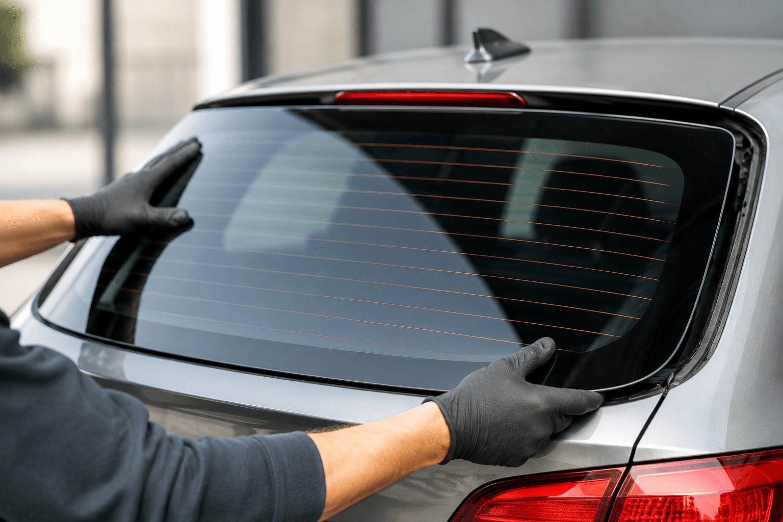 Rear windshield glass replacement service in UAE