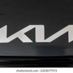 kia brand work in diamond glass